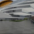 Public Building Club Art Building Special-shaped Building Office Building Hotel Business Center Office Museum 3d model