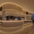 Modern Hotpot Restaurant Spacious Interior With Pendant Lights Wooden Tables Chairs And Green Plants