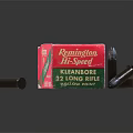 Remington Ammunition Open Box With Scattered Bullets And Cartridges For Firearms