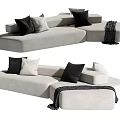 Modern Multiplayer Sofa 3d model