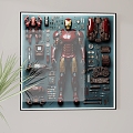 Modern Style Iron Man Hanging Paintings Iron Man Hanging Paintings Iron Man Hanging Paintings 3d model