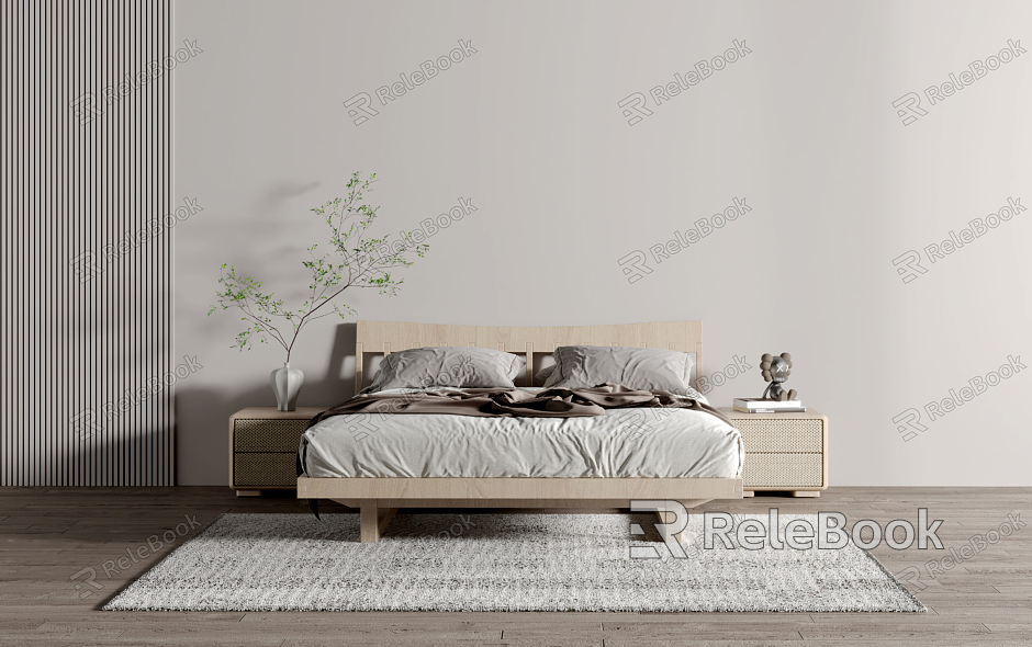 Nordic Double Bed model