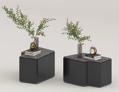 Side table 3d model