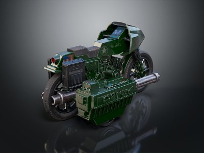 Jet Motorcycle Sci-Fi Motorcycle Concept Motorcycle Flying Car Space Flying Car Space Motorcycle 3d model