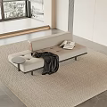 Modern chaise longue 3d model