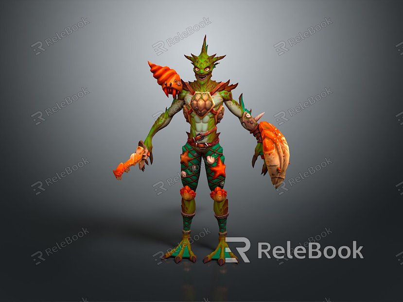 Monster Monster Monster Monster Monster Warrior Alien Monster Alien Monster model