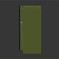 Green Vintage FRIGO Fridge Retro Style Classic Home Appliance Design