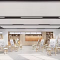 Modern Studio Art Classroom 3d model