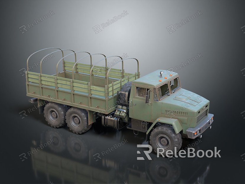 Military Truck Military Transporter Military Transporter Armed Transporter Armored Transporter model