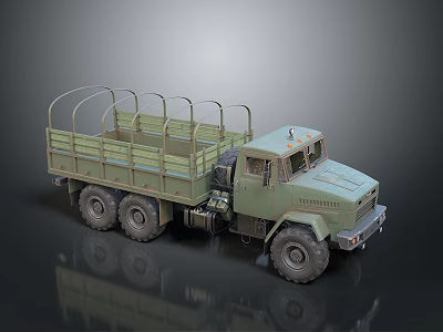 Military Truck Military Transporter Military Transporter Armed Transporter Armored Transporter 3d model