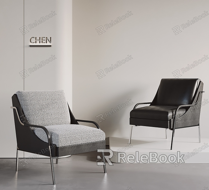 Leisure chair single chair model