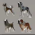 Inflatable Dog Decorations With Various Breeds Colorful Designs And Lifelike Shapes
