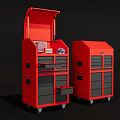 Repair Toolbox Mechanical Repair Rattle Toolbox Car Repair Toolbox 3d model