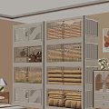 Stylish Modern White Storage Cabinet With Glass Doors And Multiple Compartments For Home Organizing