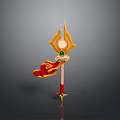 Scepter Ancient Scepter Cane Ancient Scepter Magic Scepter Metal Scepter Classical Scepter Magic Scepter 3d model