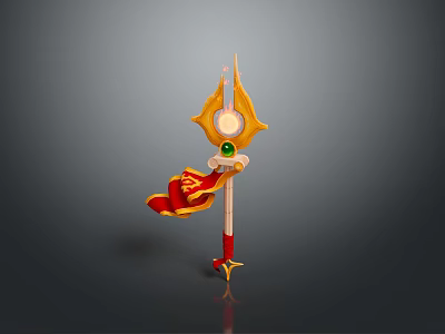 Scepter Ancient Scepter Cane Ancient Scepter Magic Scepter Metal Scepter Classical Scepter Magic Scepter 3d model