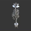 Modern Skeleton Animal Skeleton Bone 3d model