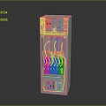 Industrial Electrical Control Cabinet With Digital Display Screen Multiple Ports And Connecting Cables