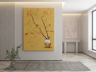 decorative painting 3d model