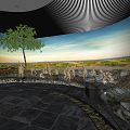 Modern Museum of the ancients 3d model