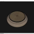 Round Woven Cushion for Daily Use with Soft Surface and Comfortable Design