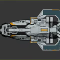 Spaceship Spacecraft Spaceship Science Fiction Spaceship Space Plane 3d model