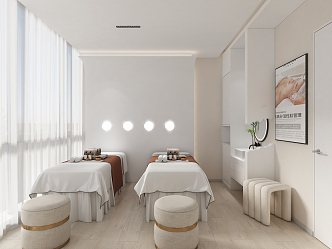 Modern SPA Beauty Salon 3d model