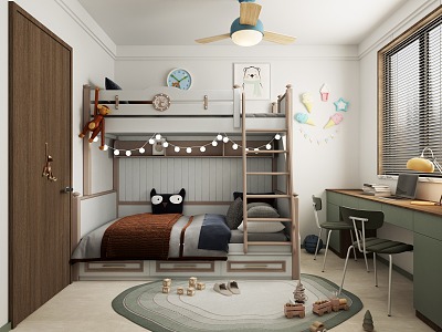 Modern Children's Room model