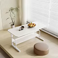 Modern Desk Computer Desk Office Desk 3d model