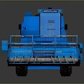 New Holland Blue Agricultural Combine Harvester For Farm Harvesting Operations