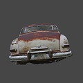 Rusty car 3d model