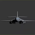 Sleek Modern Gray Fighter Jet With Sharp Nose And Aerodynamic Wings Design