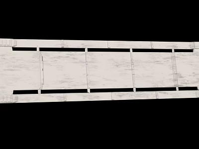 Industrial Equipment Heavy Duty Metal Frame With Multiple Slots For Factory Operations 3d model