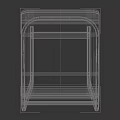 Modern Black Bar Stools With Leather Seat And Metal Frame Design
