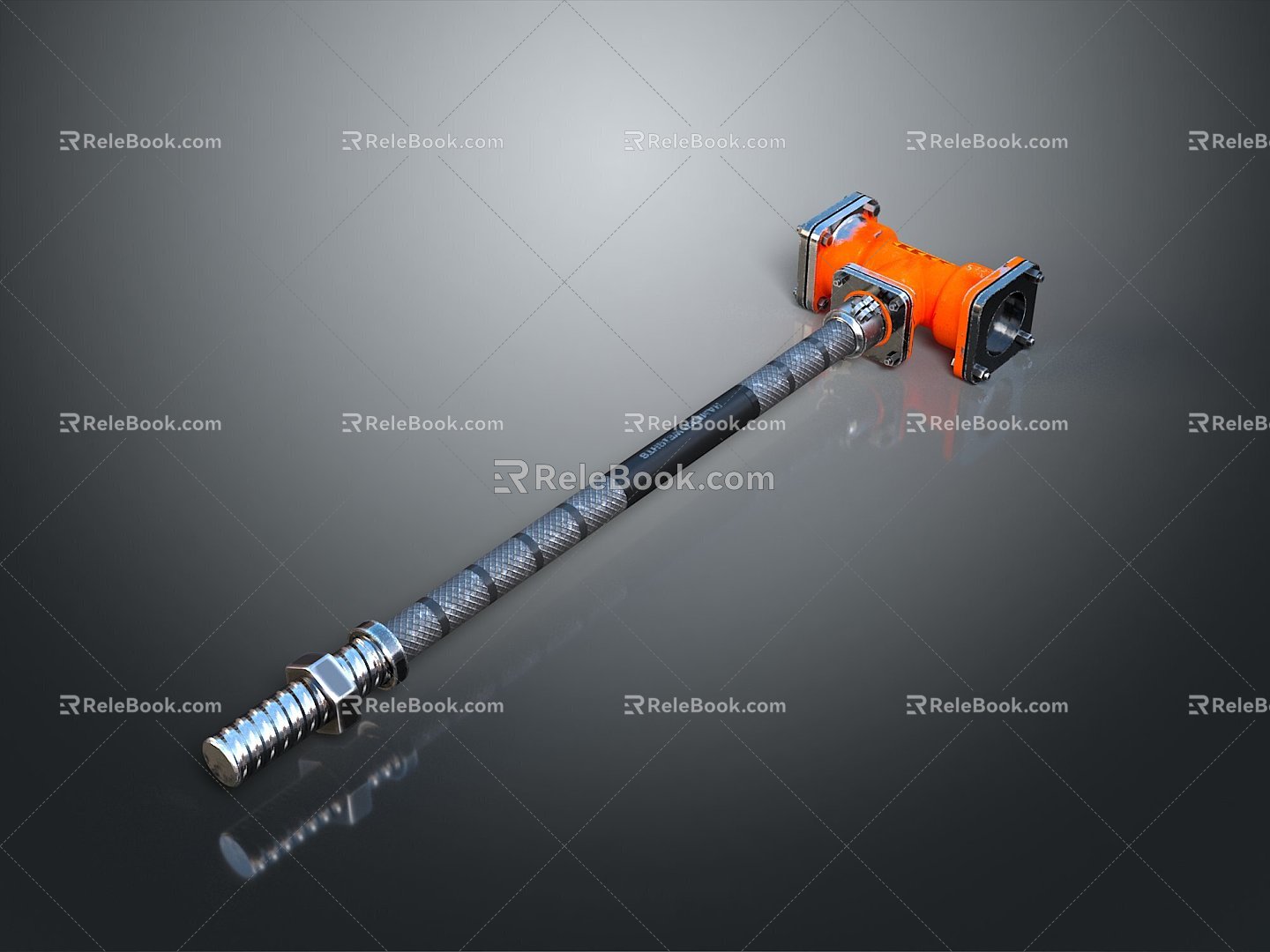 Modern Hammer Warhammer Cartoon Hammer Magic Hammer 3d model