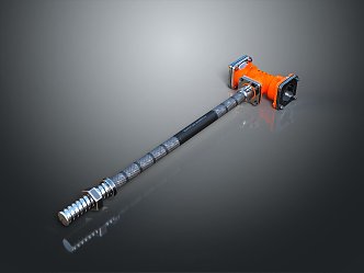 Modern Hammer Warhammer Cartoon Hammer Magic Hammer 3d model