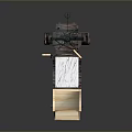Antique Wooden Mechanical Device Featuring Metal Parts And Hand Operated Mechanism