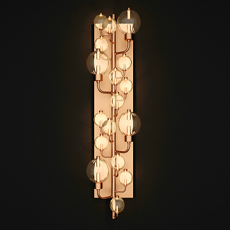 Light Luxury Wall Lamp 3d model