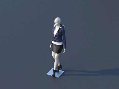 Modern Clothing Model 3d model