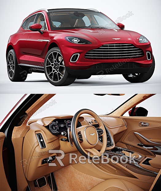 Car Aston Martin DBX Interior Luxury Brand model