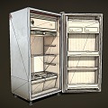 refrigerator old refrigerator old refrigerator 3d model