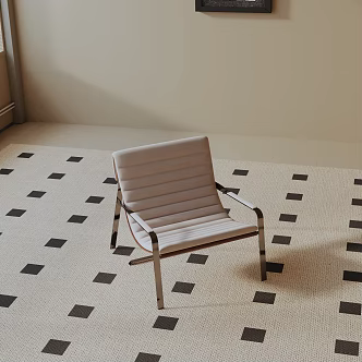modern leisure chair 3d model