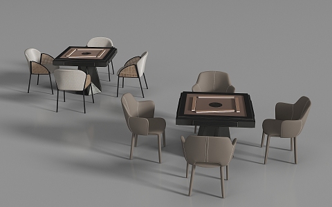 Mahjong Table 3d model