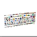 Diverse Fashion Clothing Accessories Collection With Hats Shirts And Various Apparel Items