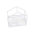 White House Shaped Kids Bed With Storage Drawers And Safety Rails