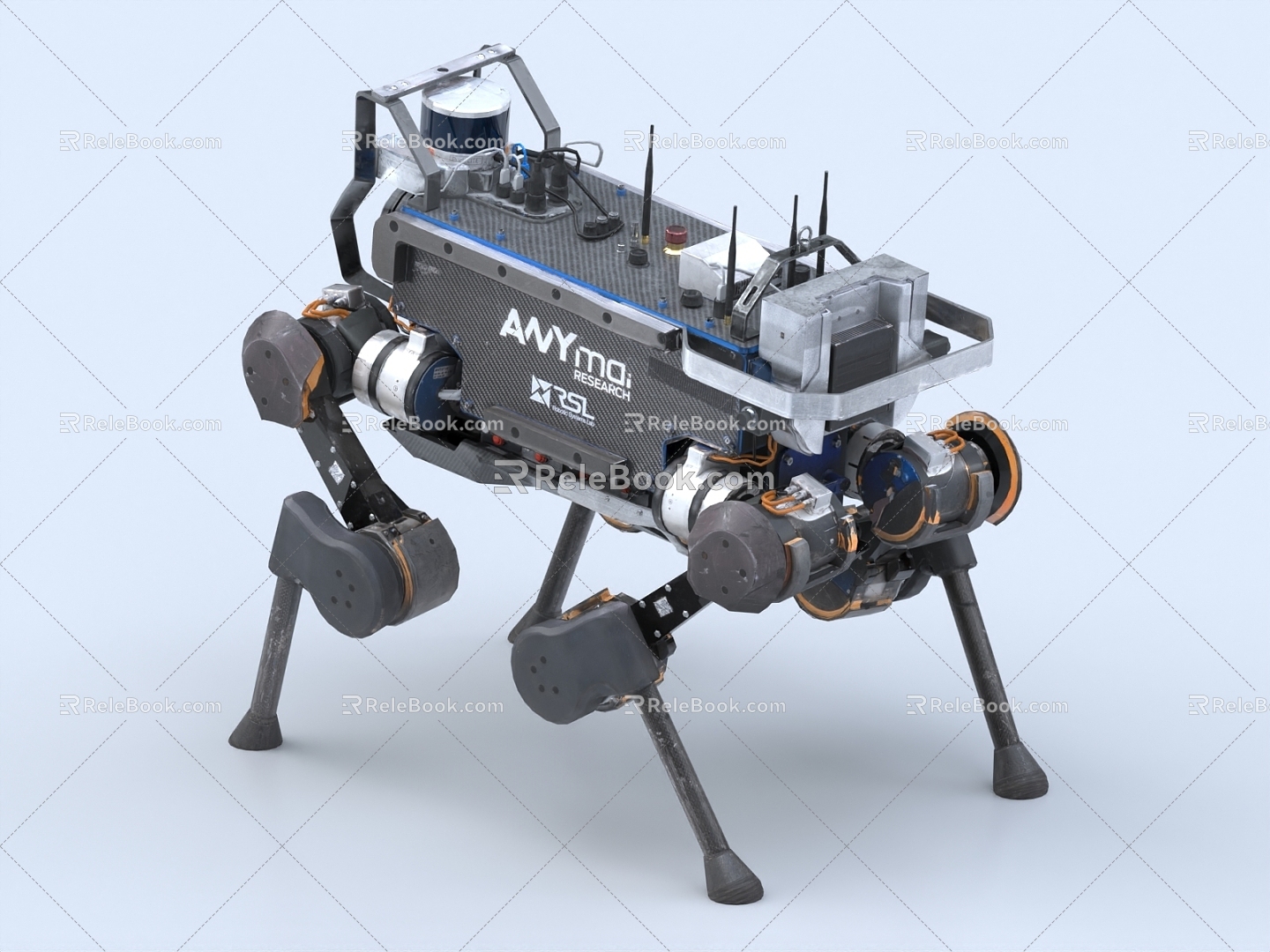 Robot Fighting Robot Industrial Robot Quadruped Robot Unmanned Vehicle Intelligent Robot Autopilot 3d model