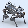 Robot Fighting Robot Industrial Robot Quadruped Robot Unmanned Vehicle Intelligent Robot Autopilot 3d model