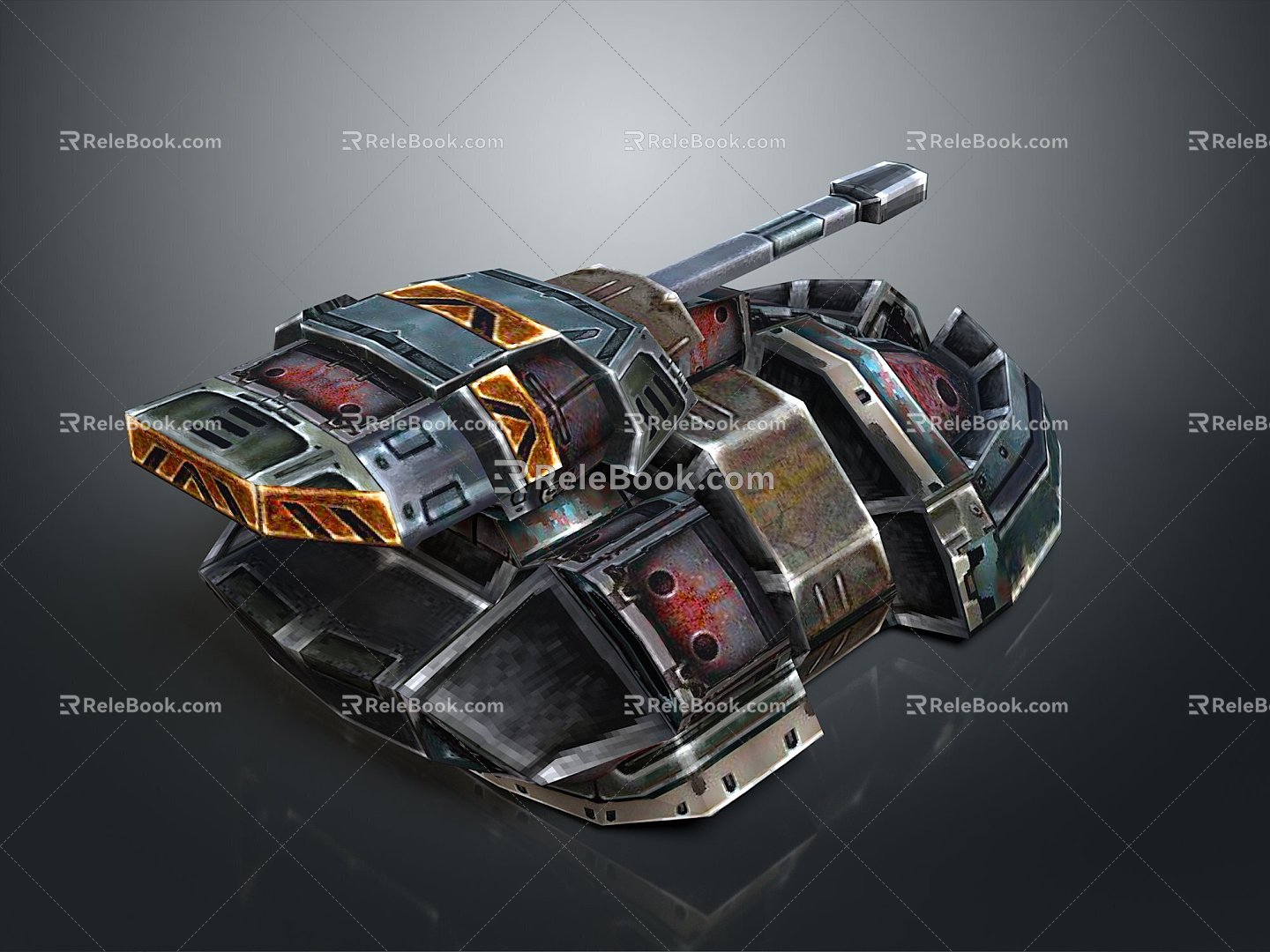 Sci-fi Tank Cartoon Tank Sci-fi Vehicle Sci-fi Vehicle World of Tanks Tank War Anime Tank 3d model