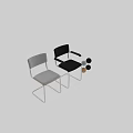 Modern Office Chair With Metal Frame Armrests And Multiple Color Options