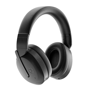 Black Over Ear Headphones with Comfortable Ear Cups and Adjustable Headband 3d model